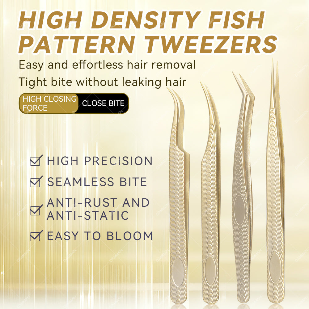 Eyelash Tweezers For Professional Salon Use
