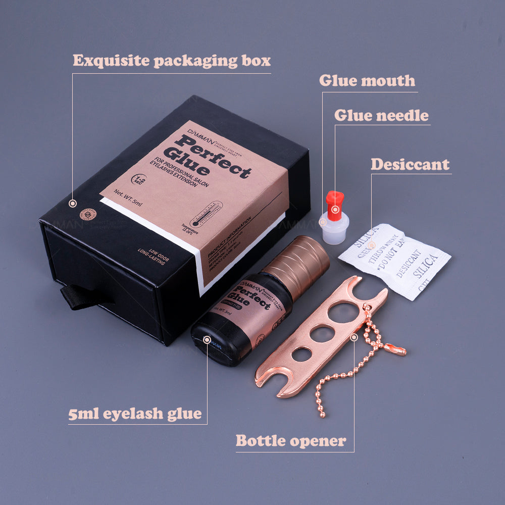 DAMMAN 5ml 1-2 Sec Fast Drying Eyelash Extension Glue