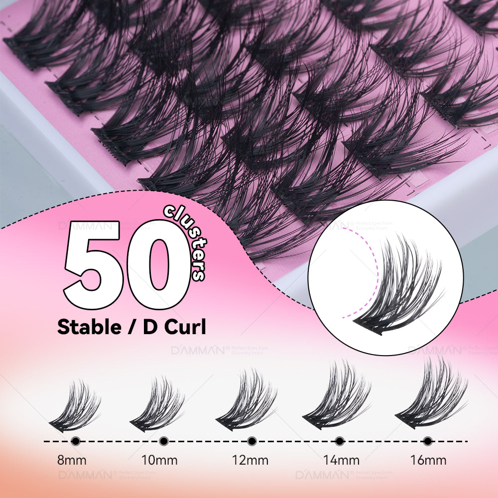 DANIKE 6D DIY Lash Cluster - B46