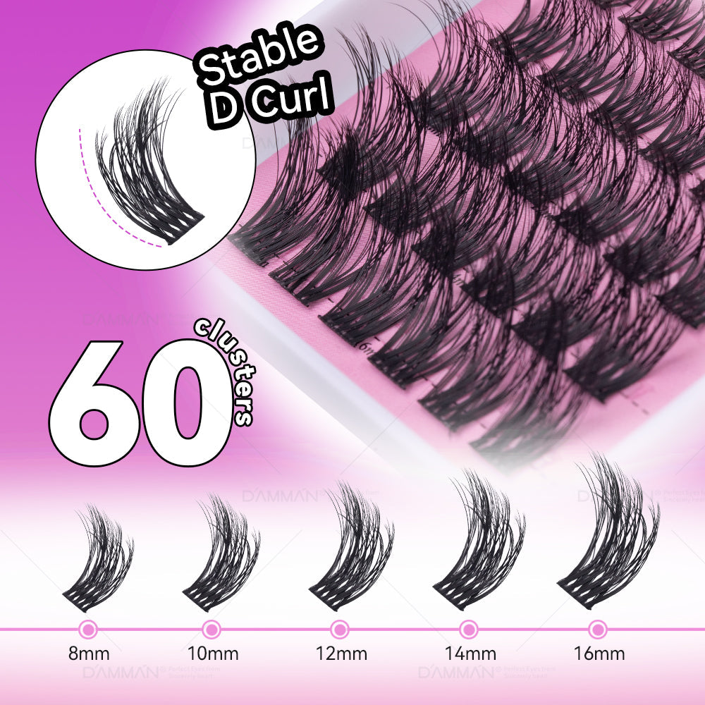 DANIKE 6D DIY Lash Cluster - B15