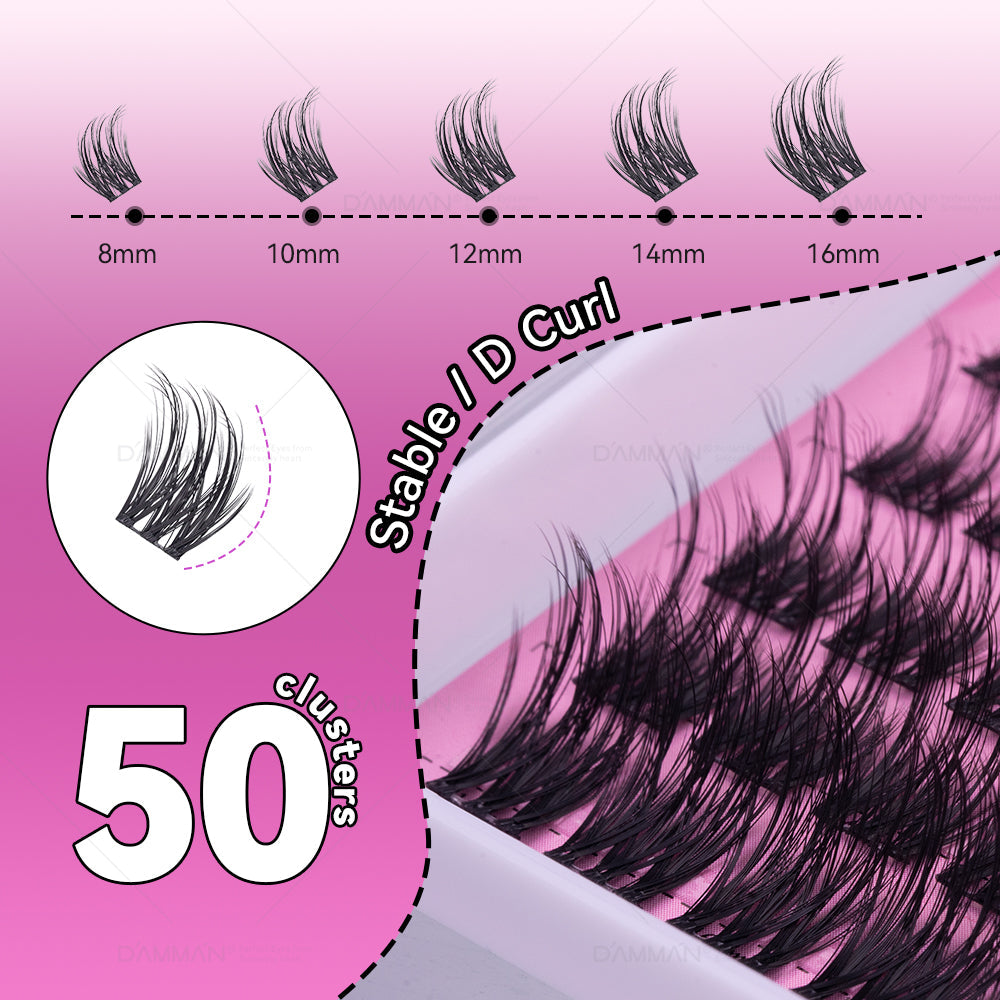 DANIKE 6D DIY Lash Cluster - B21