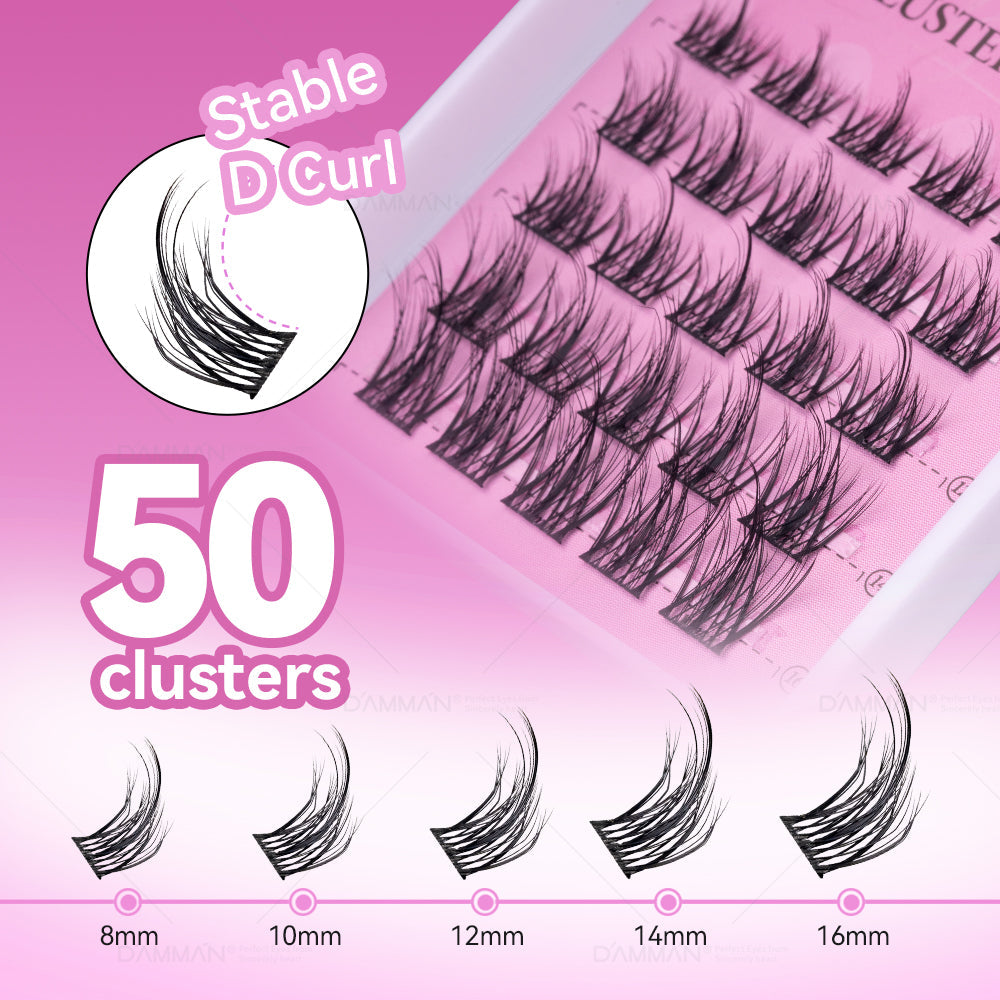 DANIKE 6D DIY Lash Cluster - B04