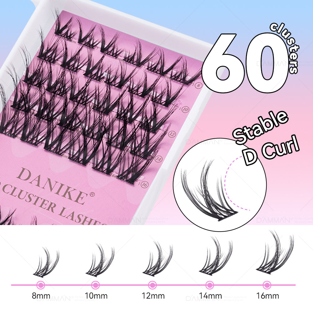 DANIKE 6D DIY Lash Cluster - B56