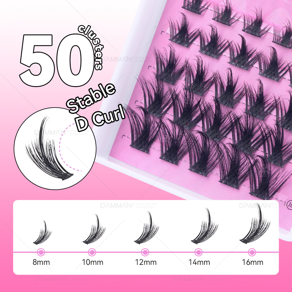 DANIKE 6D DIY Lash Cluster - B50