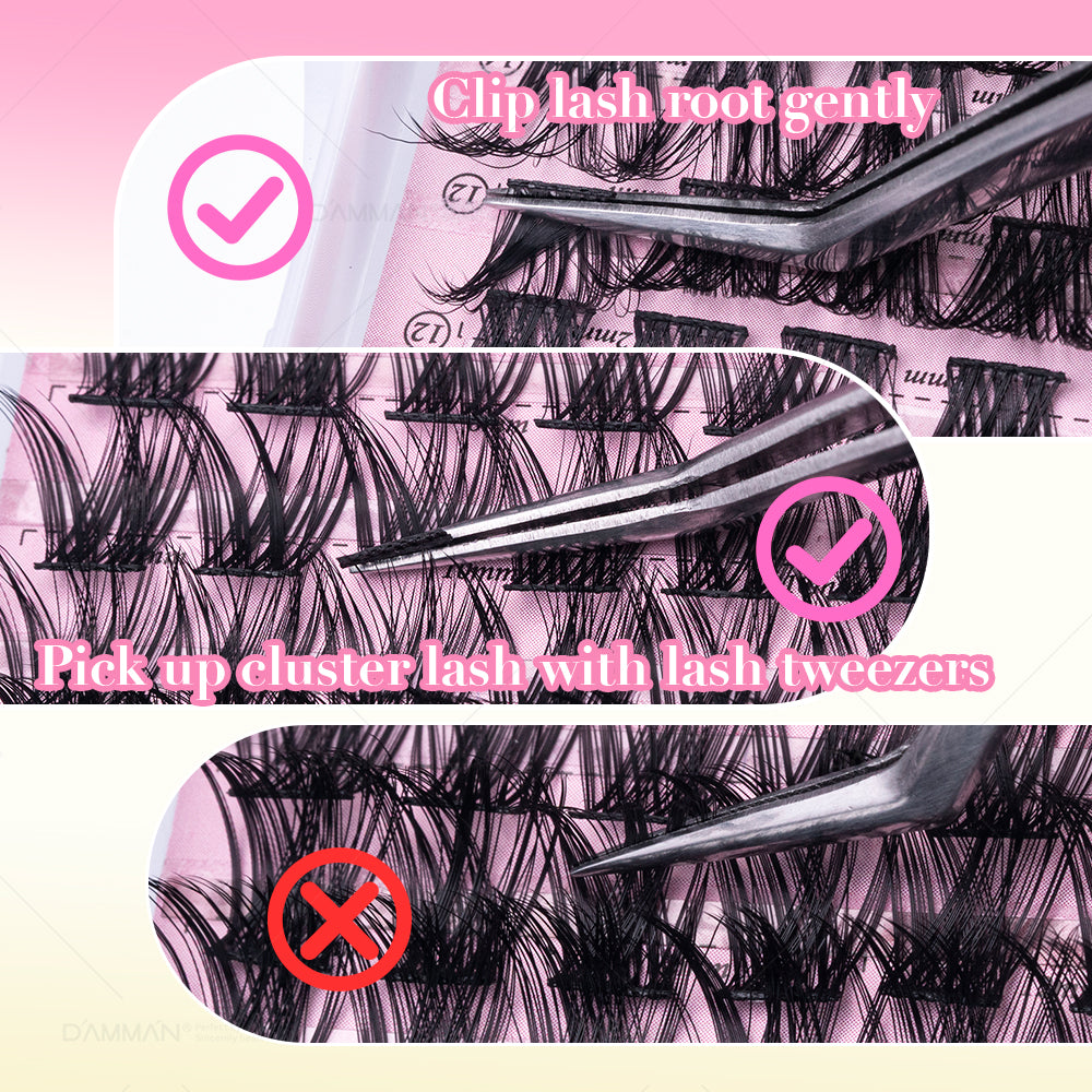 DANIKE Y15 Hot Melt Lash Cluster Tray