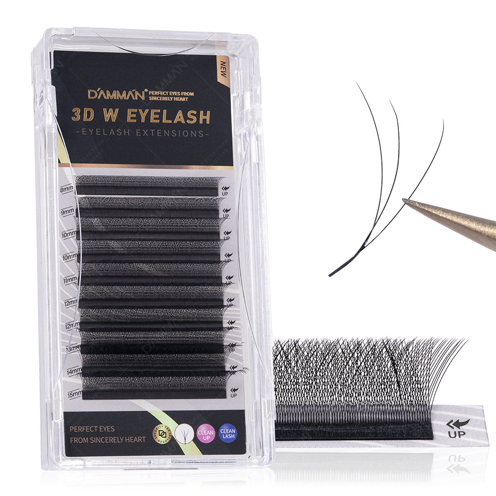 DAMMAN 0.05 C Curl 3D W Eyelash Extensions