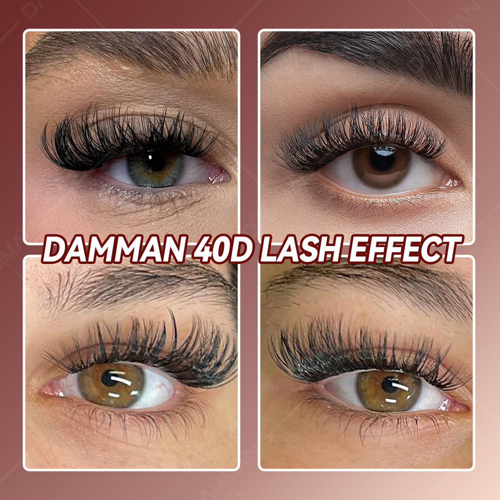DAMMAN Fluffy DIY Lash Cluster Kit (4 Pieces)