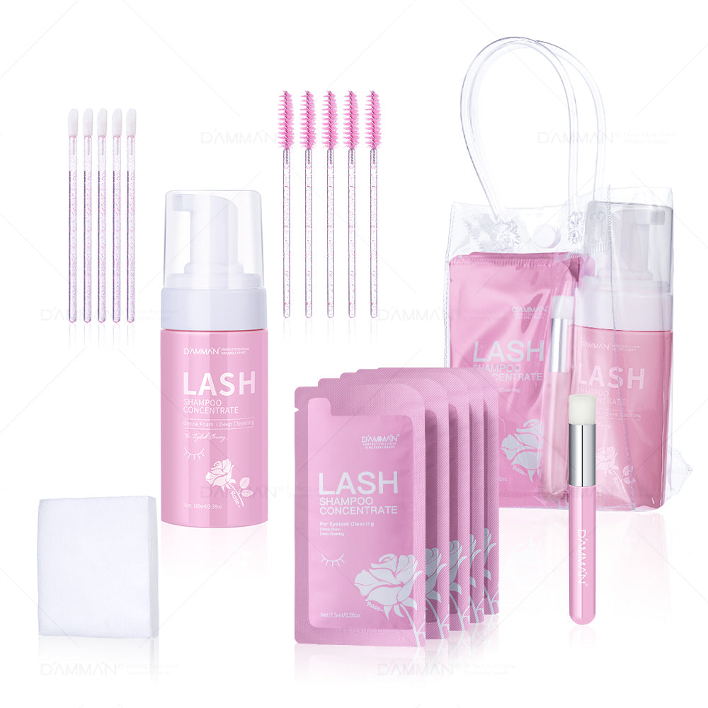 DAMMAN ROSE Lash Shampoo Kit