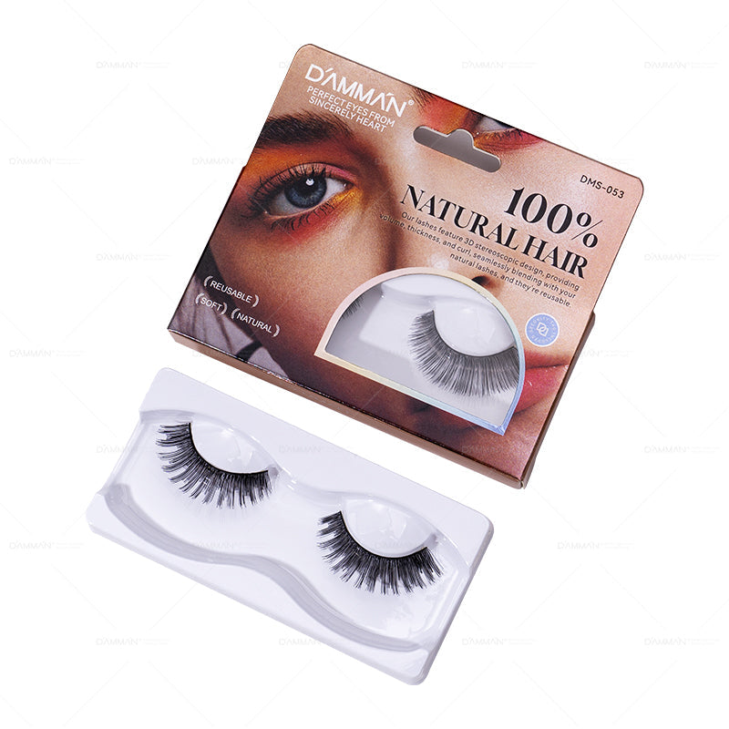 Damman Thick Human Hair Eyelash