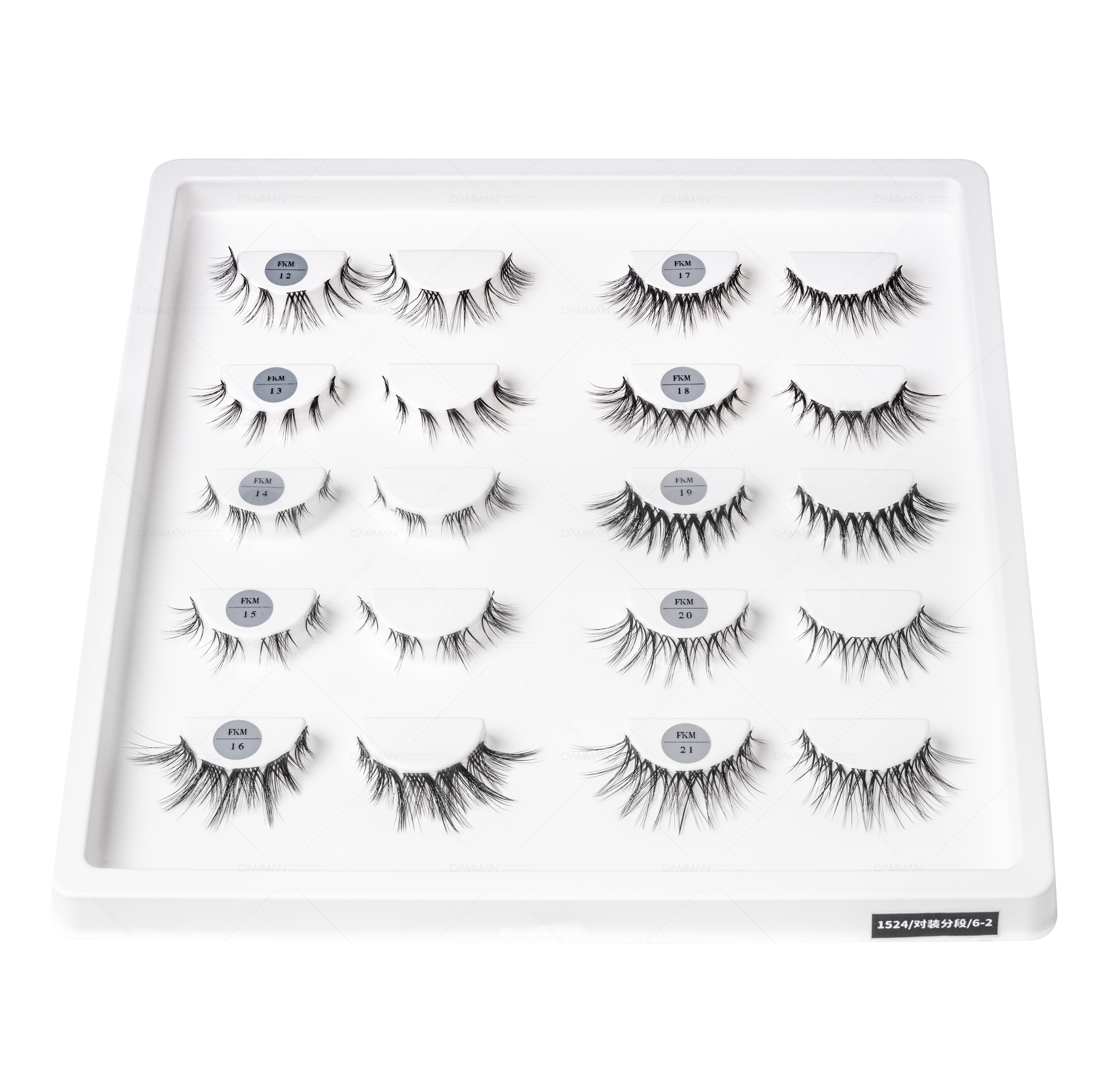 Damman FKM series full strip eyelash