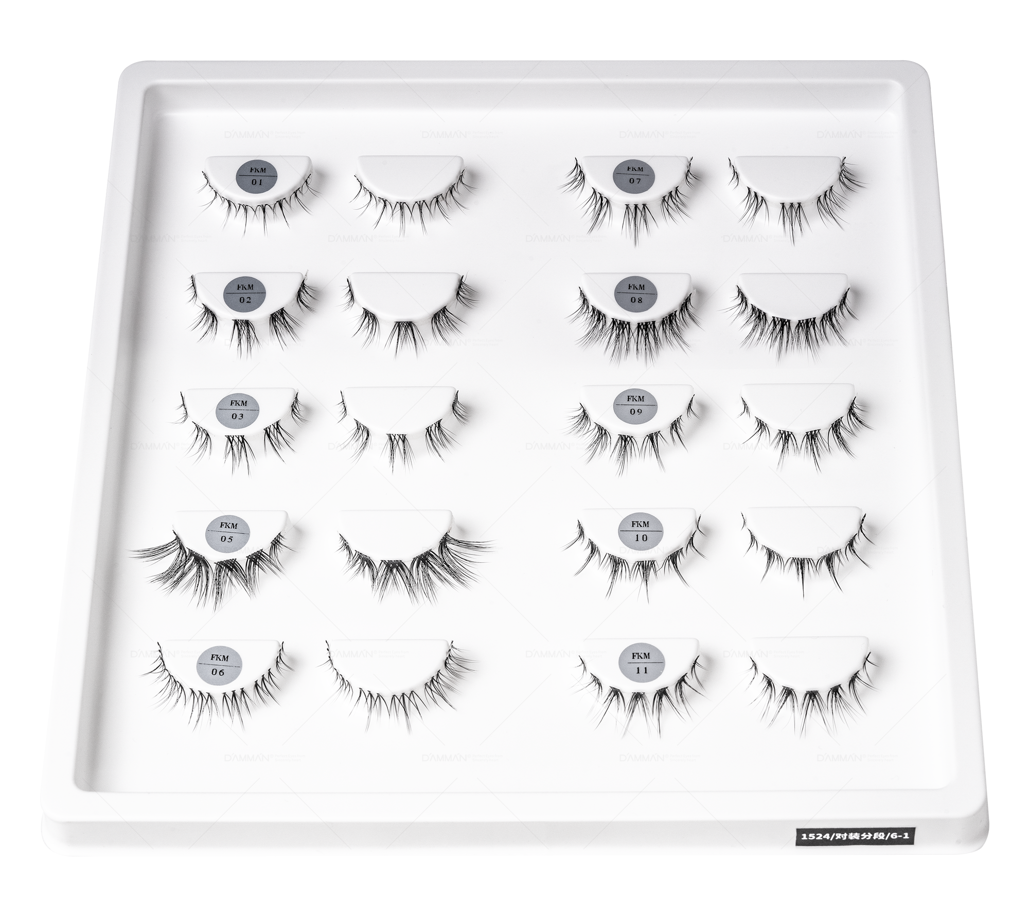 Damman FKM series full strip eyelash